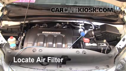 Air Filter How-To: 2005-2010 Honda Odyssey - 2007 Honda Odyssey EX 3.5L V6